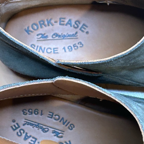 Kork-Ease Ryder Women’s Olive Suede Ankle Boots - Picture 10 of 16